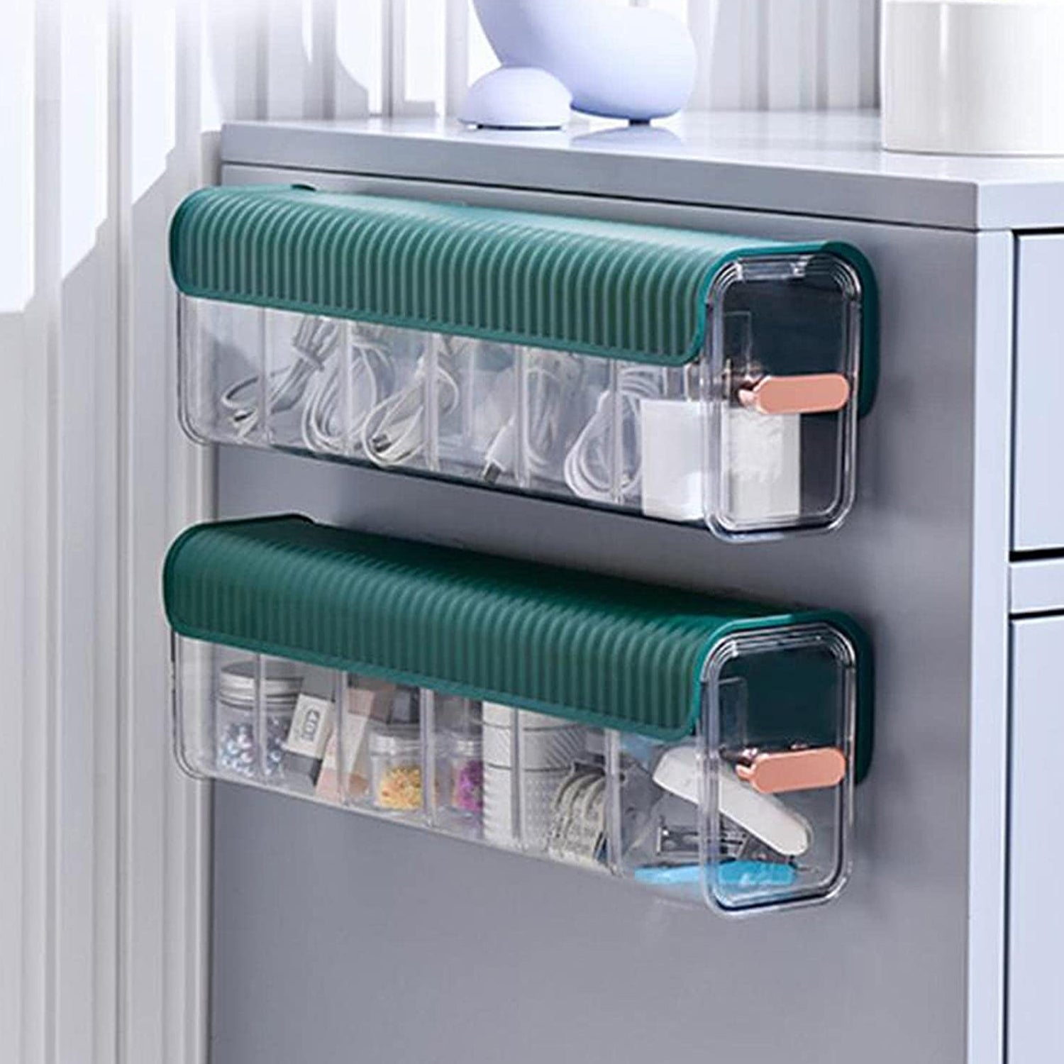 7877 Quirk Drawer Underwear Organizer Divider, Wall Mount 5 Cell Drawer Storage Boxes and Acrylic Organizers for Lingerie, Socks, Ties, Data Cable, Spices Organization and Storage. DeoDap 7877 Quirk Drawer Underwear Organizer Divider, Wall Mount 5 Cell Drawer Storage Boxes and Acrylic Organizers for Lingerie, Socks, Ties, Data Cable, Spices Organization and Storage. DeoDap